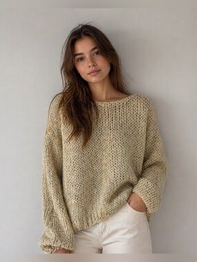 Italian oversized sweater